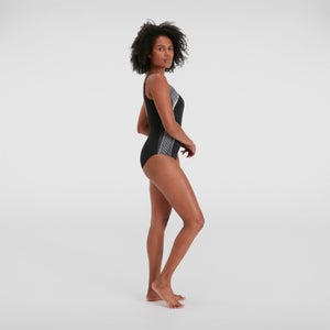 Maillot de bain Femme CrystalLux Imprimé noir/blanc