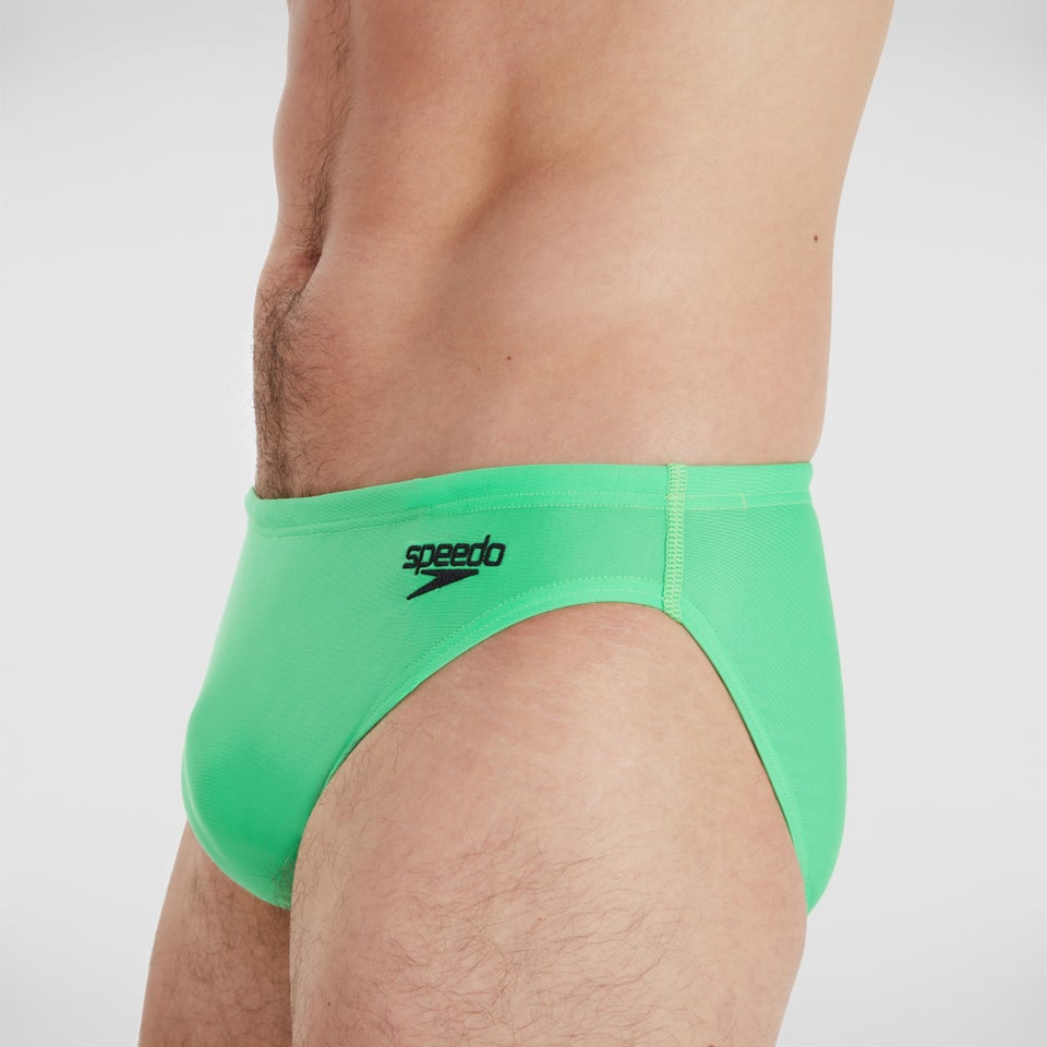 Men's 2" Brief Green/Black