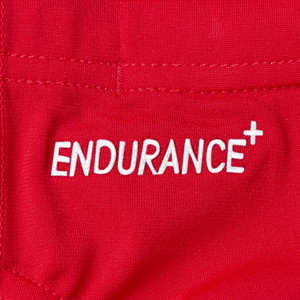 Endurance+ Badehose 7 cm Rot für Herren