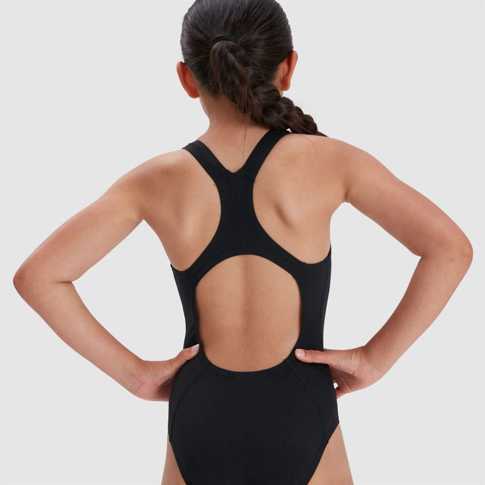 Girls' Endurance+ Medalist Swimsuit Black
