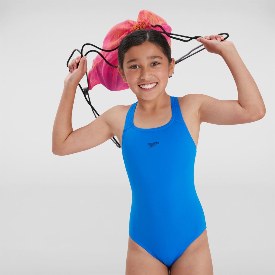 Girls' Endurance+ Medalist Swimsuit Blue