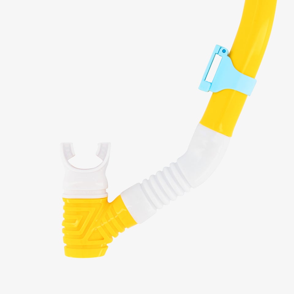 Junior Adventure Mask & Snorkel Set Blue/Yellow