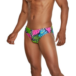 Men's Printed Solar Brief 2" Blue