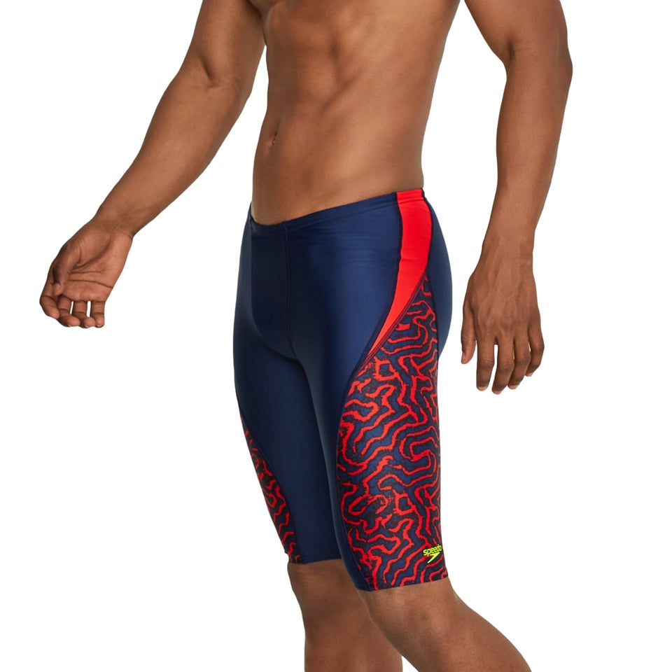 Men's Race Maze Jammer Red