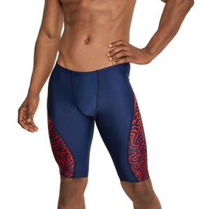 Men's Race Maze Jammer Red