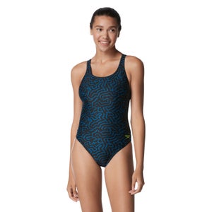 Women's Race Maze Super Pro Back One Piece Blue