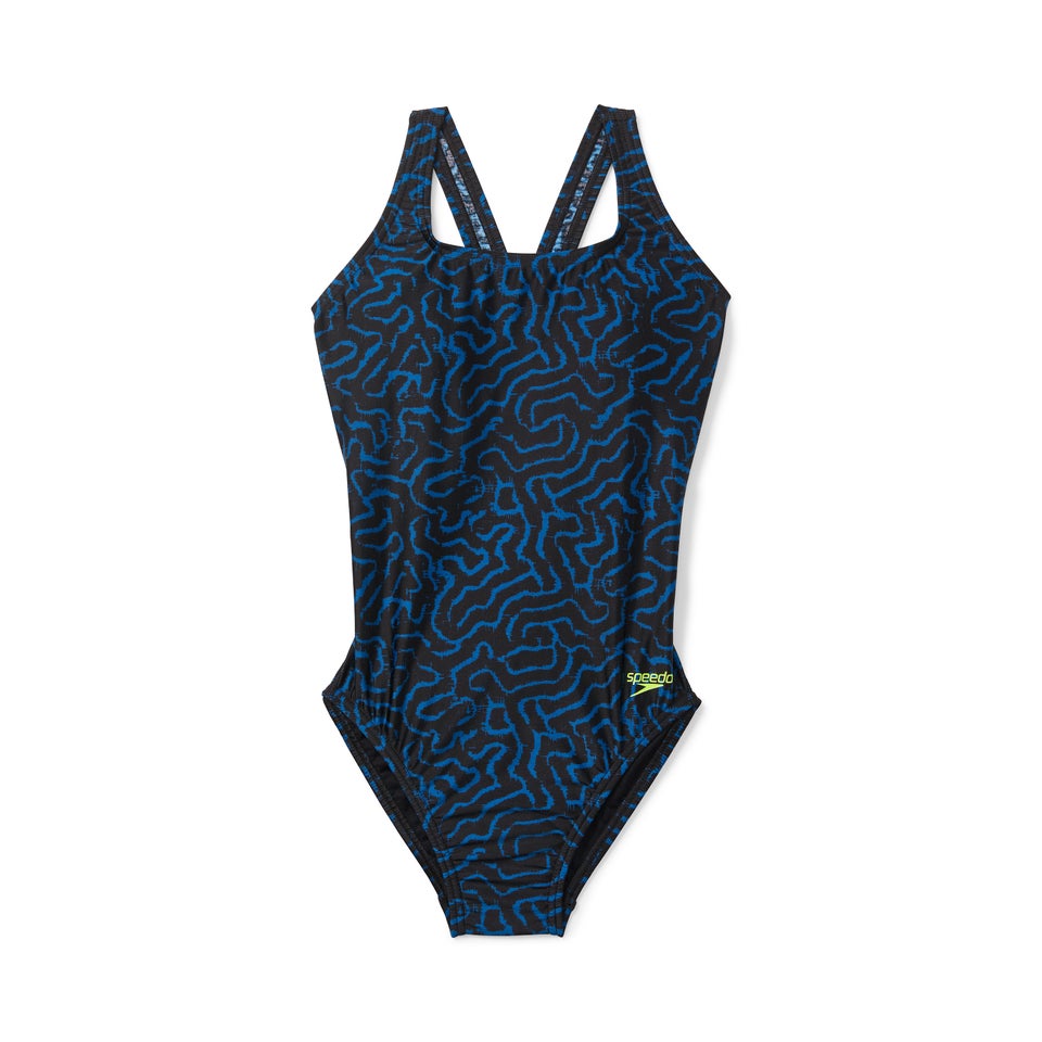 Women's Race Maze Super Pro Back One Piece Blue