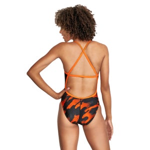 Women's Natural Wonder Crossback One Piece Orange