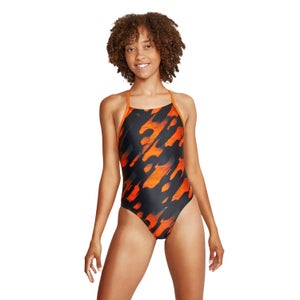 Women's Natural Wonder Crossback One Piece Orange