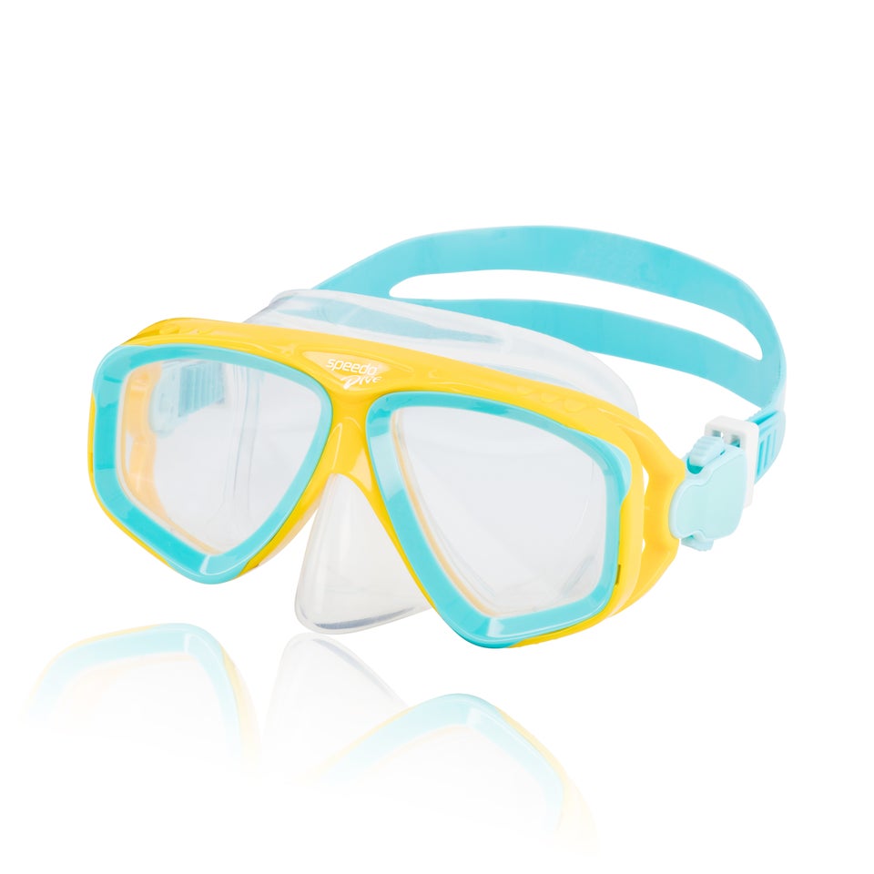Junior Adventure Dive Mask Blue/Yellow