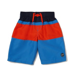 Boys Colorblock 17" Boardshort Blue