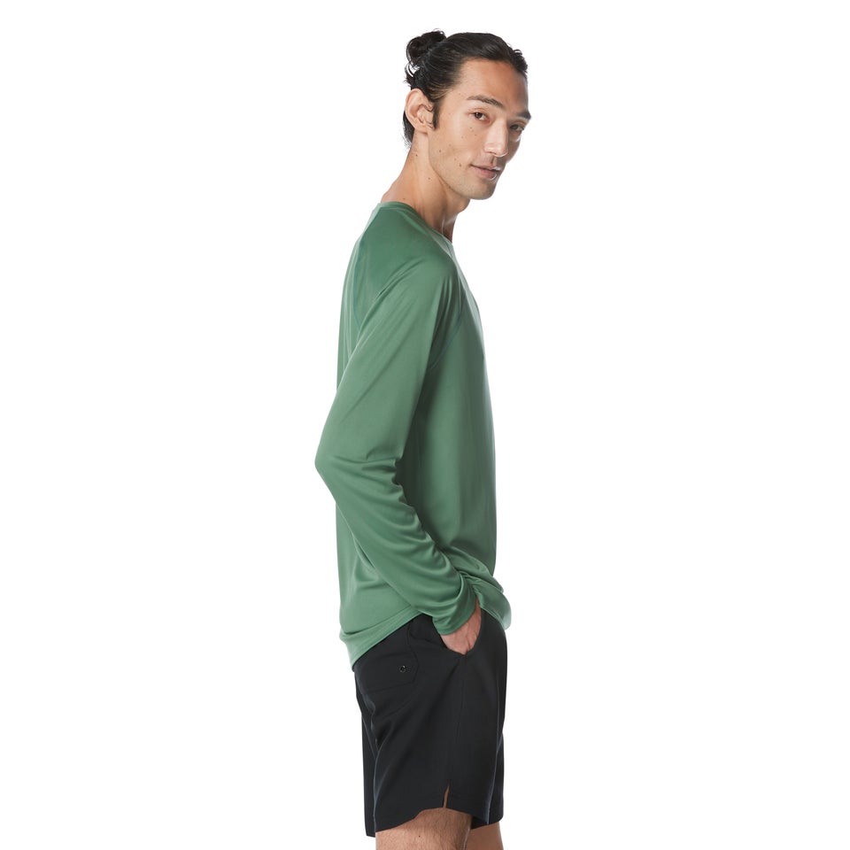 Easy Solid Long Sleeve Swim Rashguard