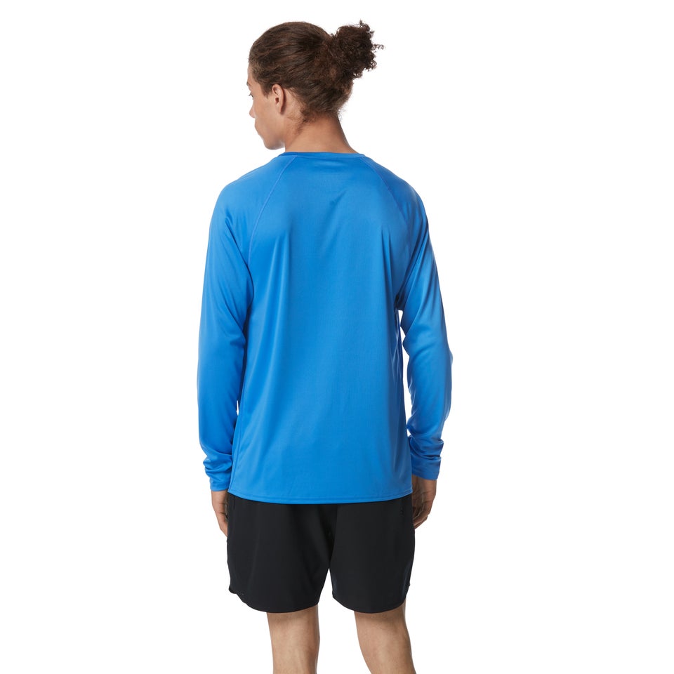 Easy Solid Long Sleeve Swim Rashguard
