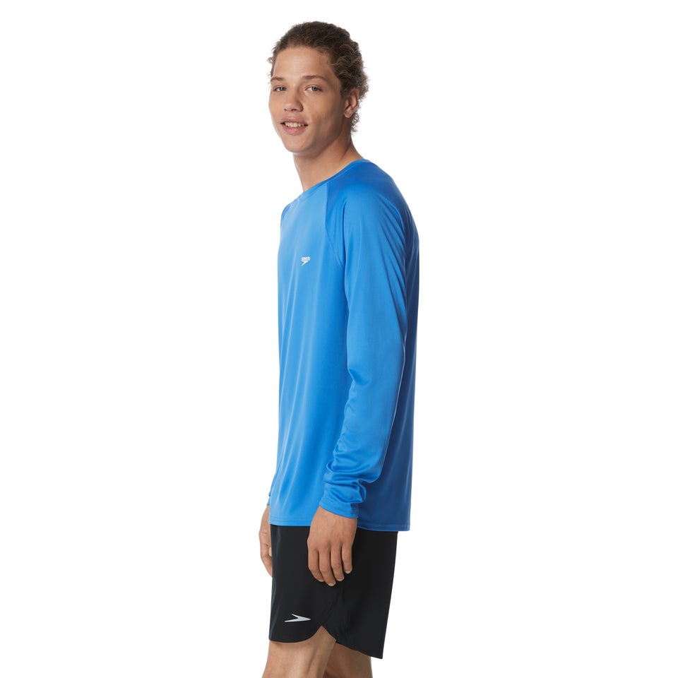 Easy Solid Long Sleeve Swim Rashguard