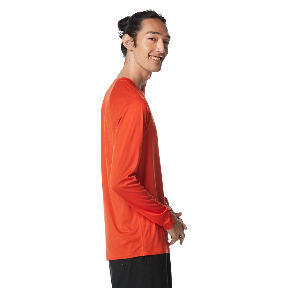 Easy Solid Long Sleeve Swim Rashguard