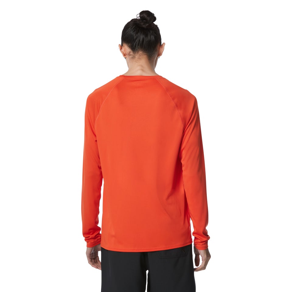 Easy Solid Long Sleeve Swim Rashguard