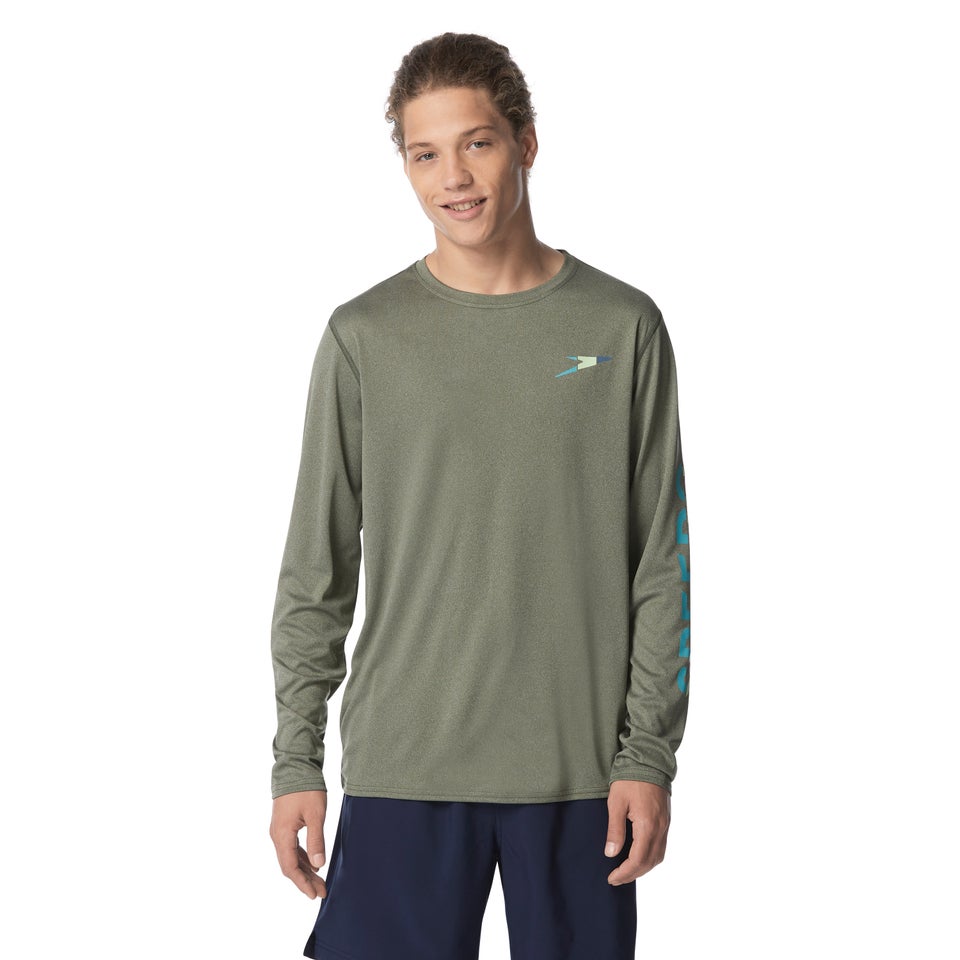 Speedo Graphic Long Sleeve Swim Rashguard