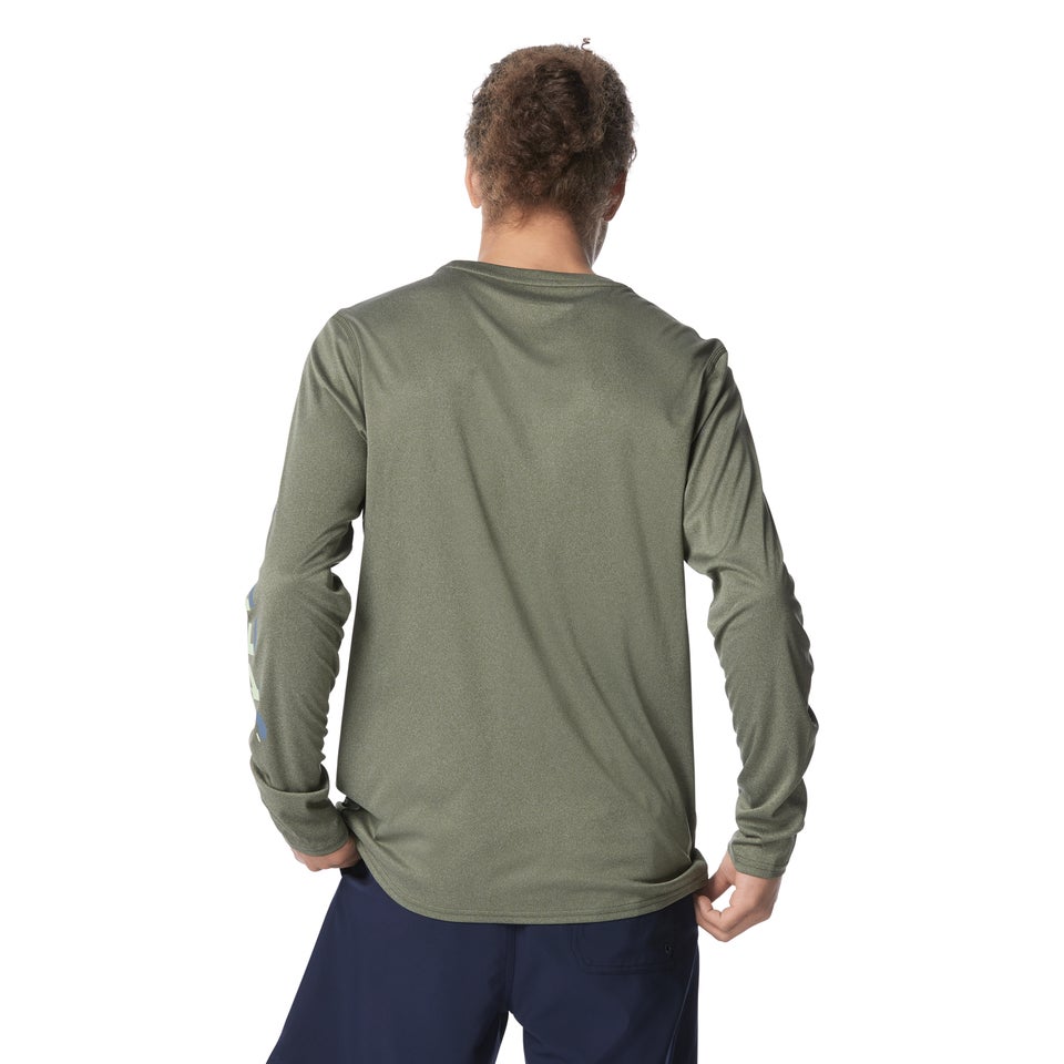 Speedo Graphic Long Sleeve Swim Rashguard