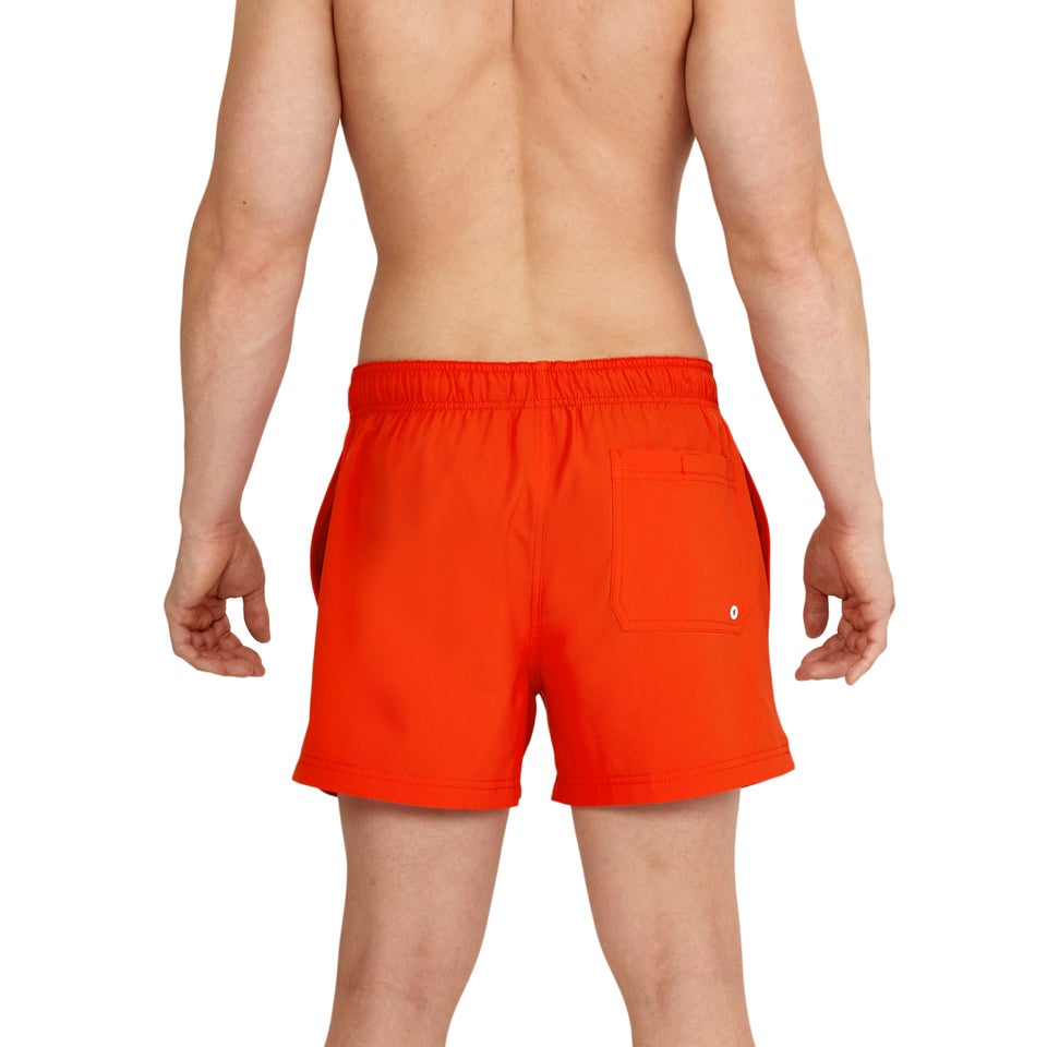 Men's Solid Redondo Edge 14" Volley Swim Trunks Orange