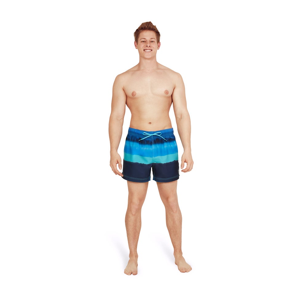 Men's Ocean Storm Redondo Edge 14" Volley Swim Trunks Blue
