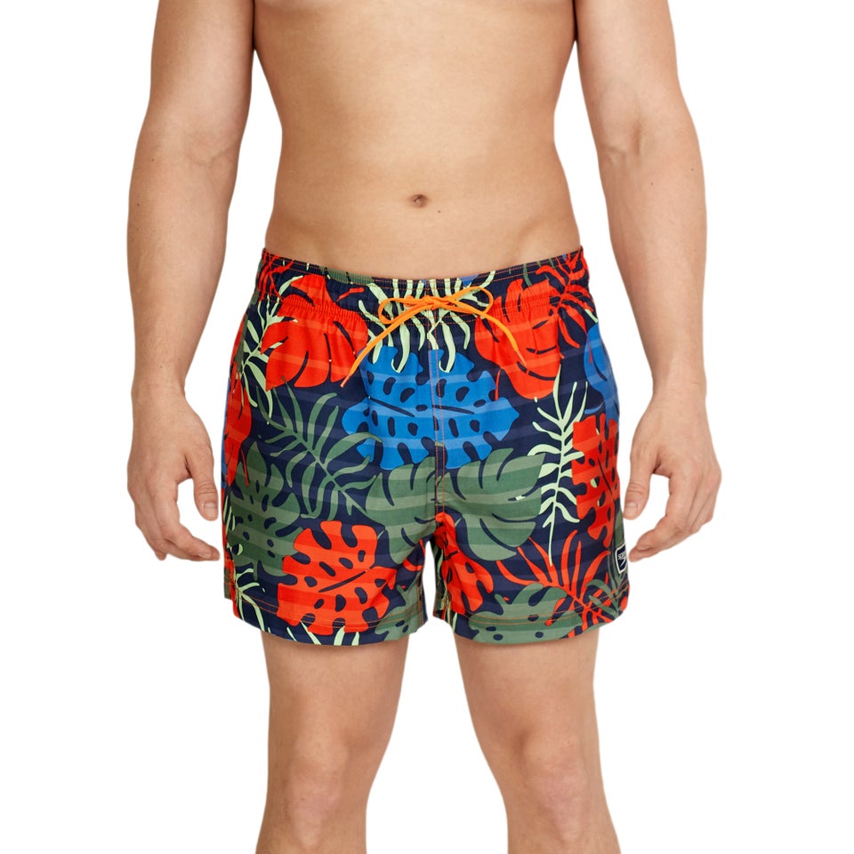 Men's Cali Palm Redondo Edge 14" Volley Swim Trunks Navy
