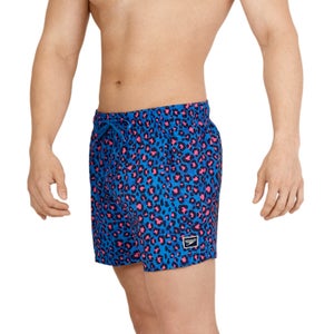 Men's Printed Redondo Edge 14" Volley Swim Trunks Blue