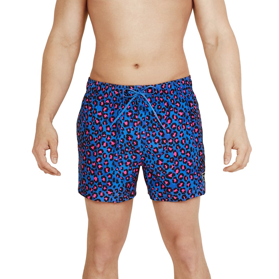 Men's Printed Redondo Edge 14" Volley Swim Trunks Blue