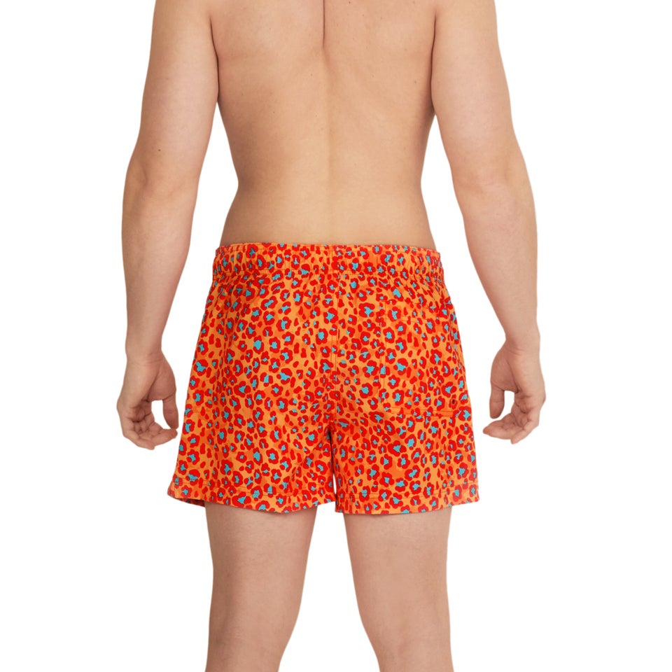 Men's Printed Redondo Edge 14" Volley Swim Trunks Orange