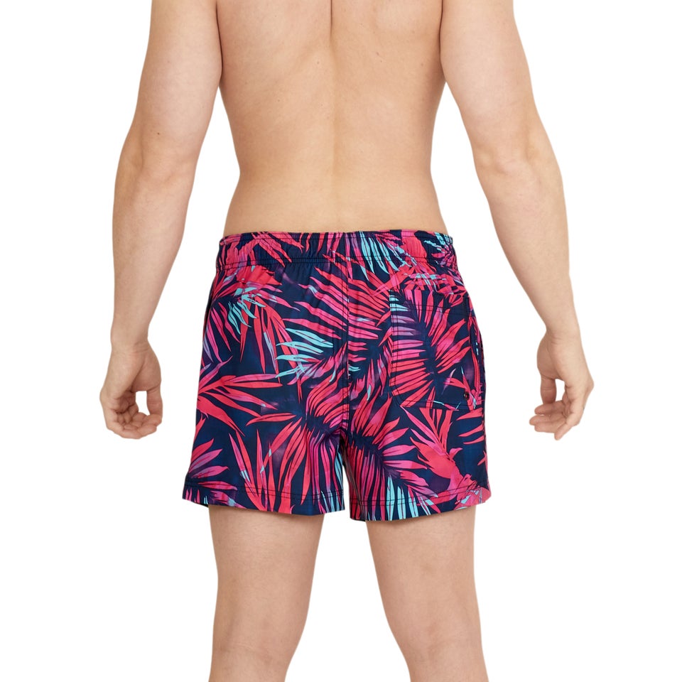 Men's Printed Redondo Edge 14" Volley Swim Trunks Purple