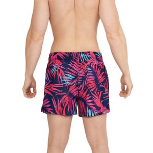 Men's Printed Redondo Edge 14" Volley Swim Trunks Purple