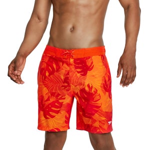 Men's Printed Bondi Basin Boardshort 18" Orange - S