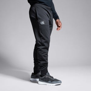 Mens Lightweight Fleece Jogger Black/Grey Black