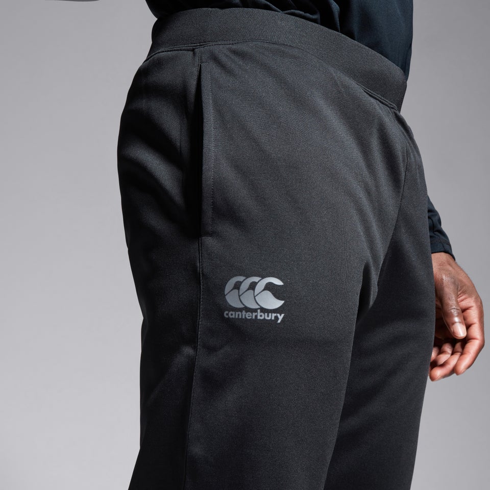 Mens Lightweight Fleece Jogger Black/Grey Black