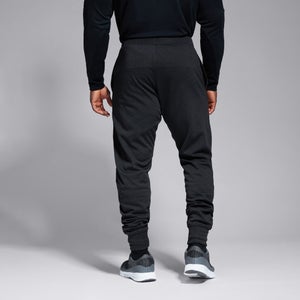 Mens Lightweight Fleece Jogger Black/Grey Black