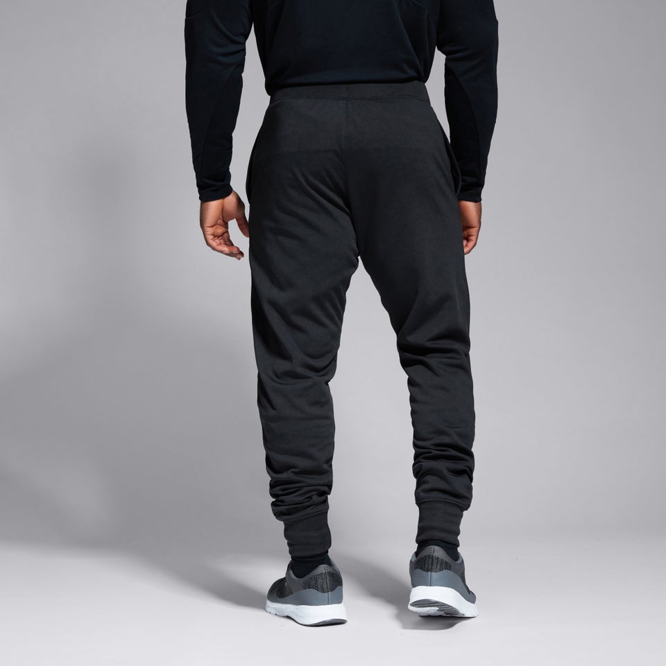 Mens Lightweight Fleece Jogger Black/Grey Black