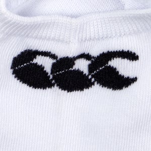 Adult Unisex Trainer Liners 3 Pack White/Black