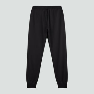 Junior Unisex Lightweight Fleece Jogger Black/Grey