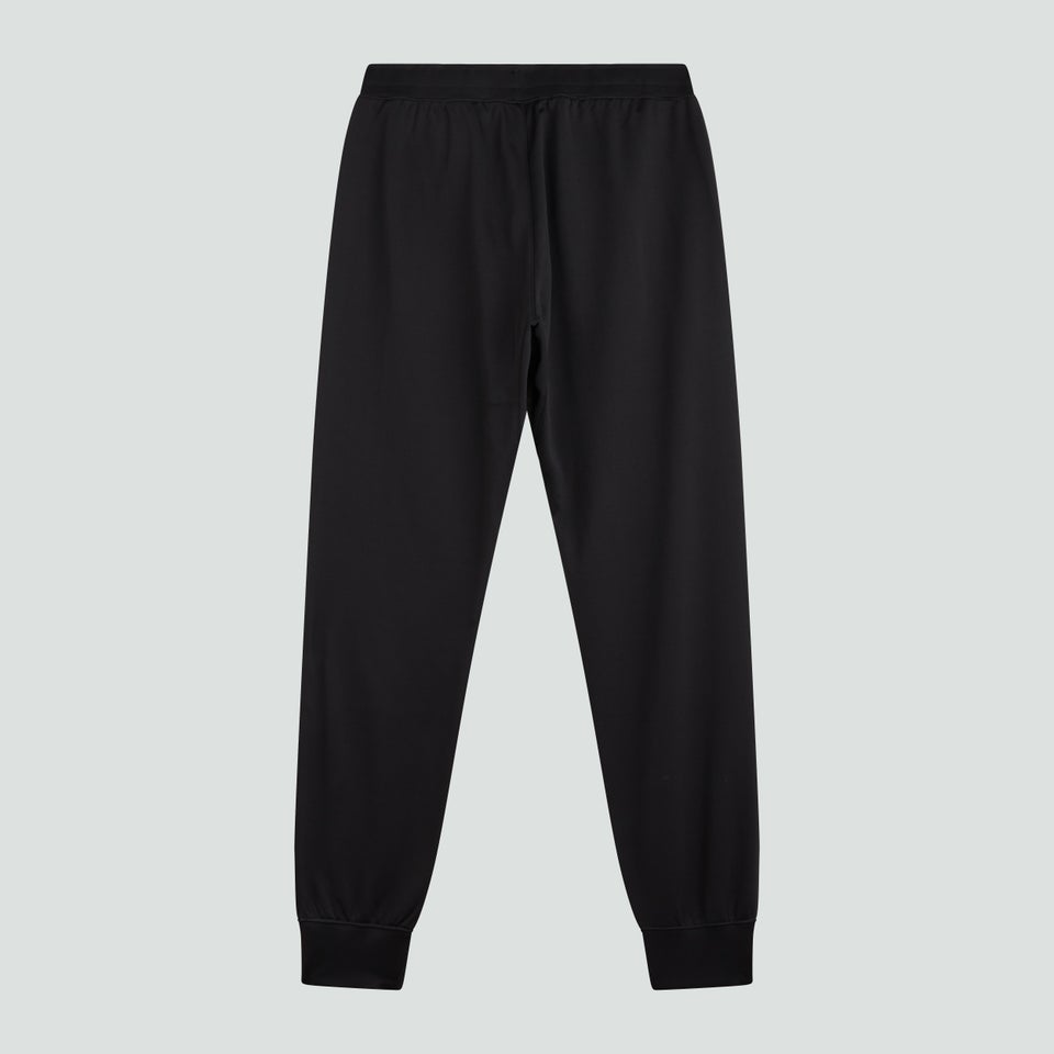 Junior Unisex Lightweight Fleece Jogger Black/Grey