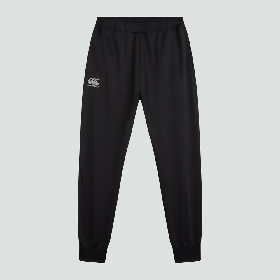 Junior Unisex Lightweight Fleece Jogger Black/Grey