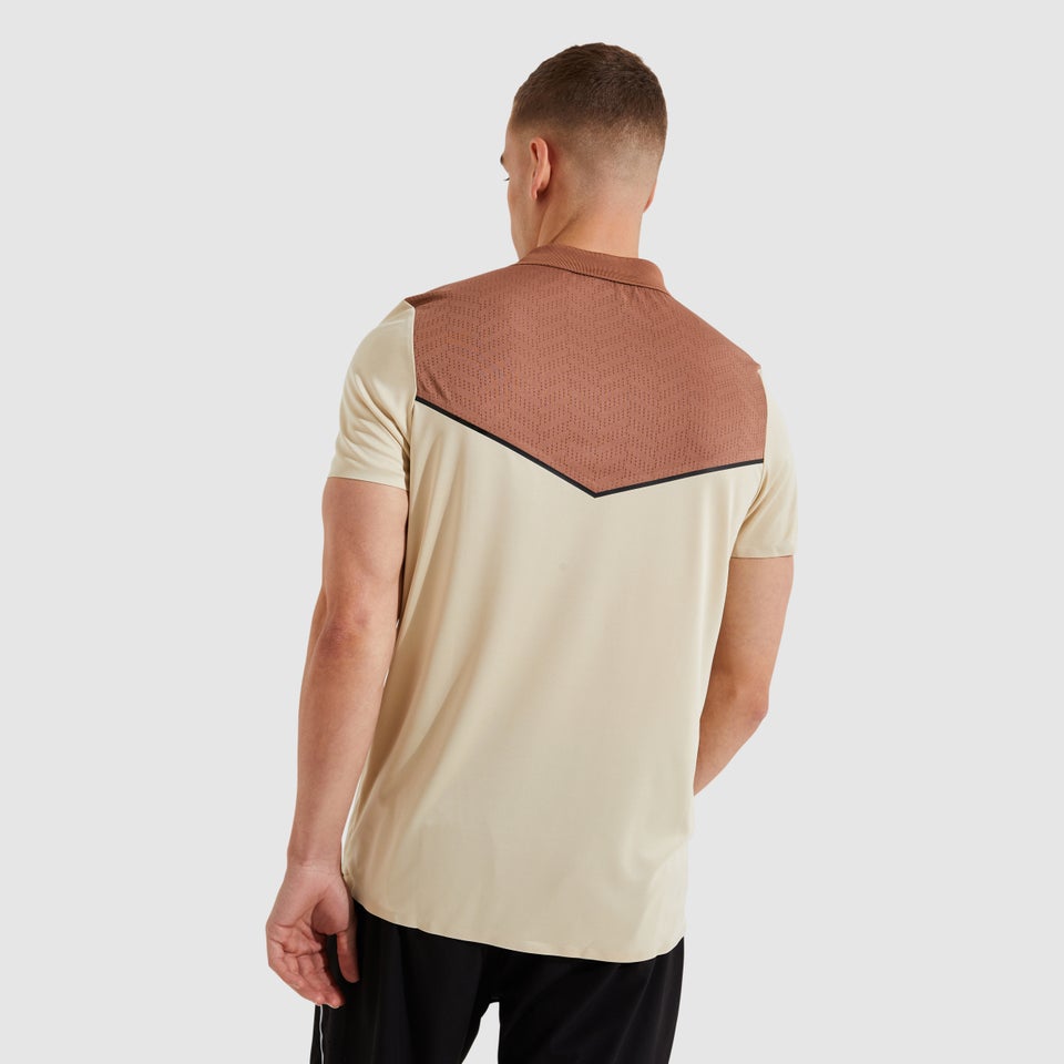 Men's Finan Polo Shirt Beige