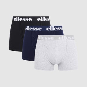 Men's Hali 3PK Boxers Black/Grey/Navy