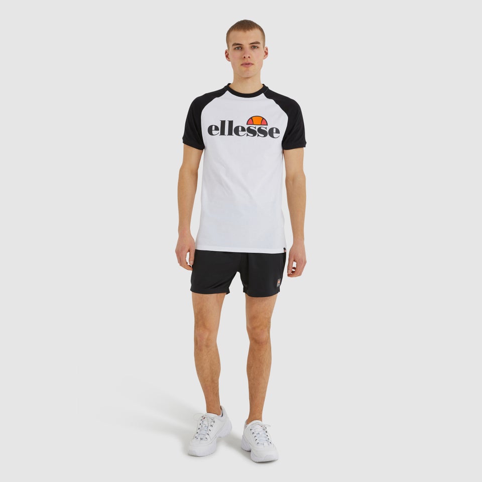 Men's Corp Tee White/Black