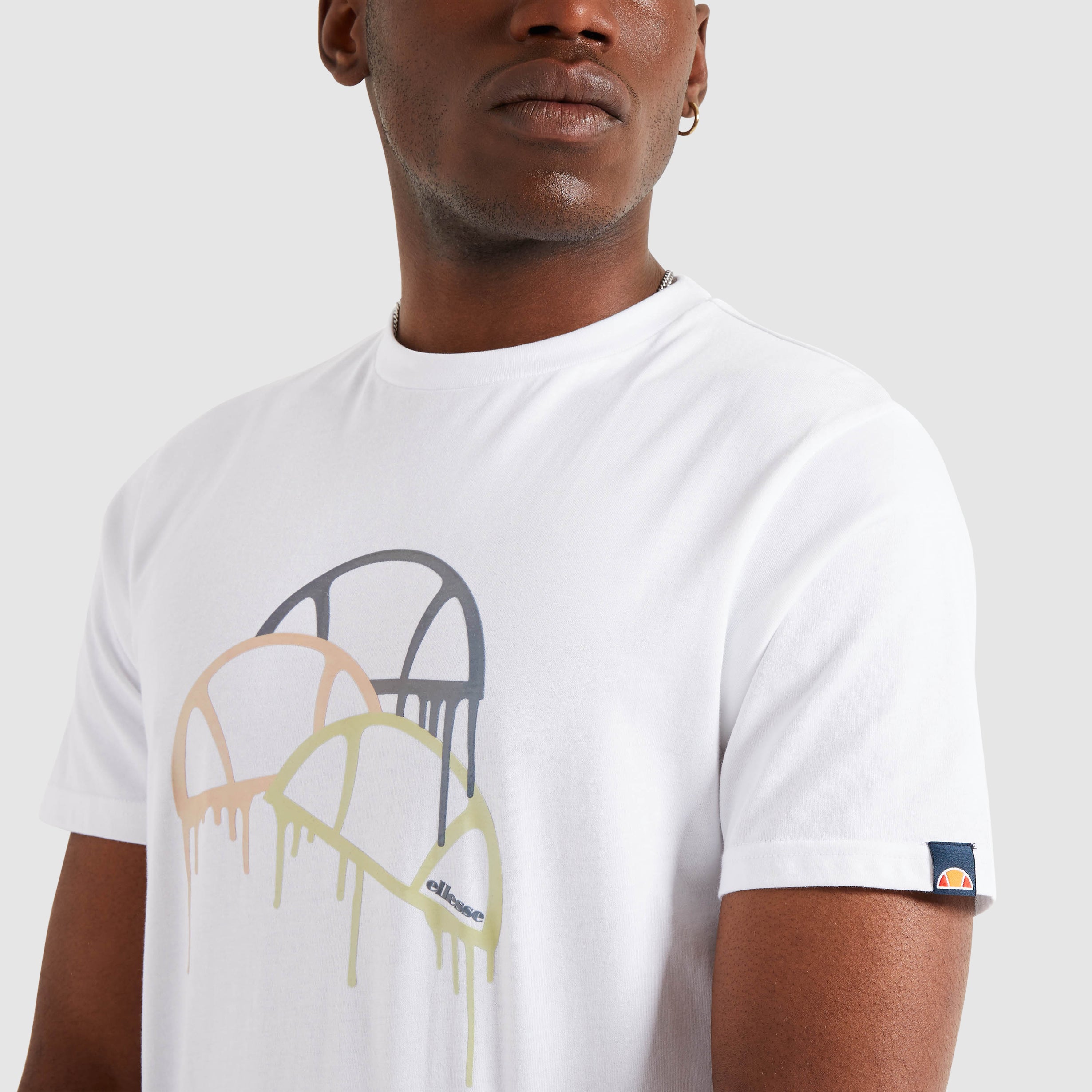 Men's Graff Tee White | ellesse UK