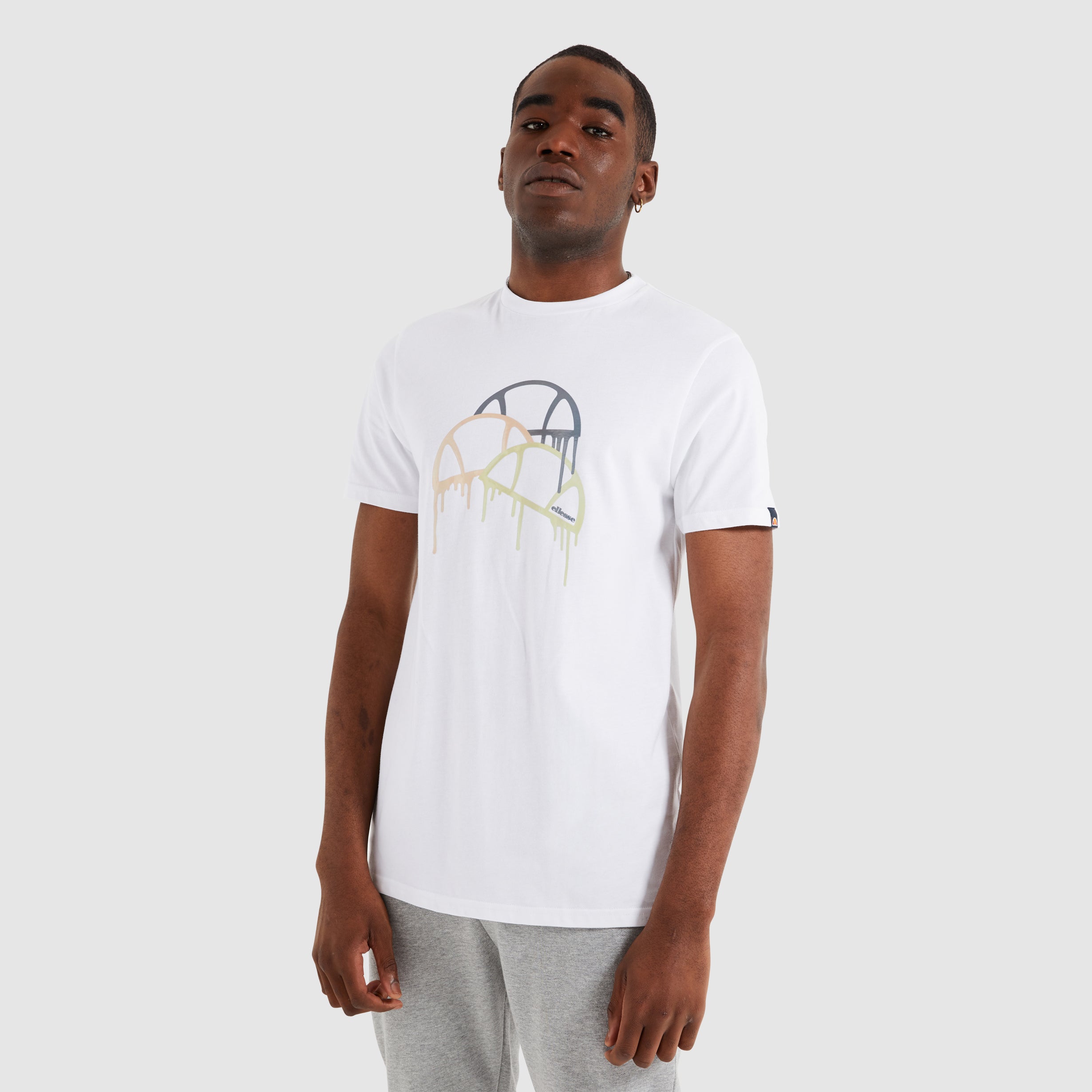 Men's Graff Tee White | ellesse UK