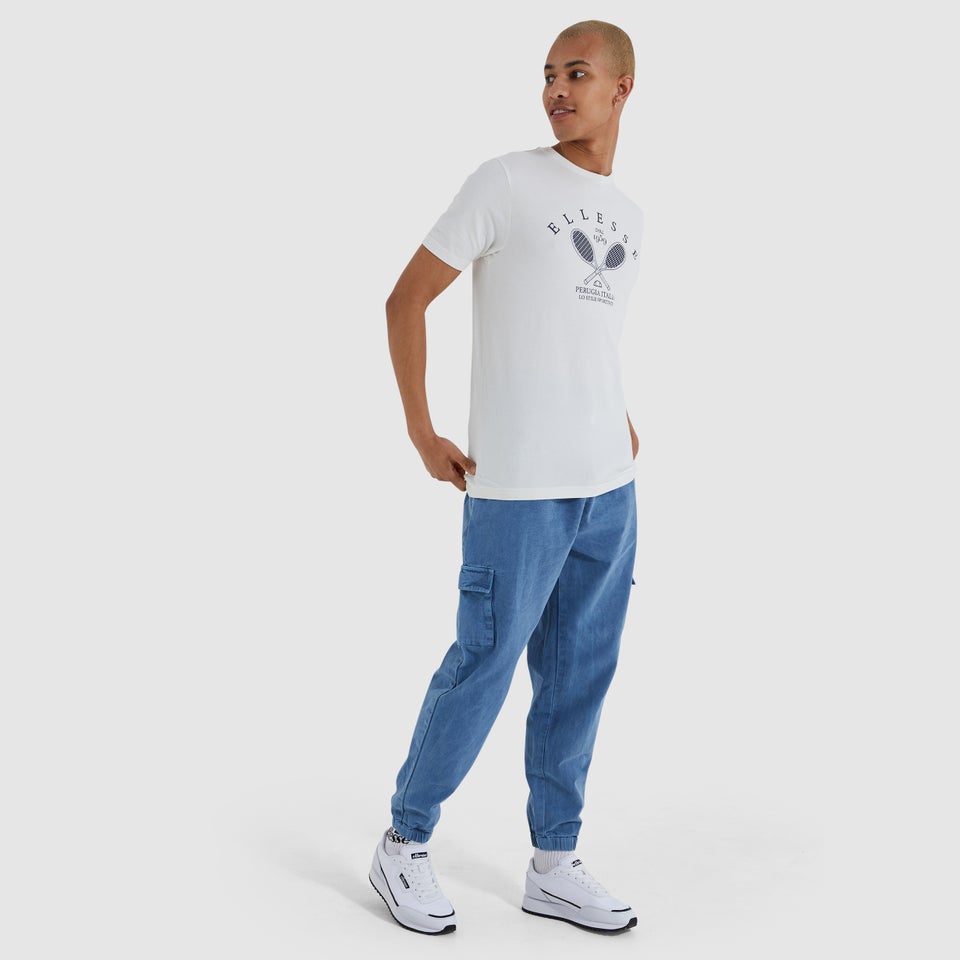 T-Shirt Valturno Cremeweiß für Herren