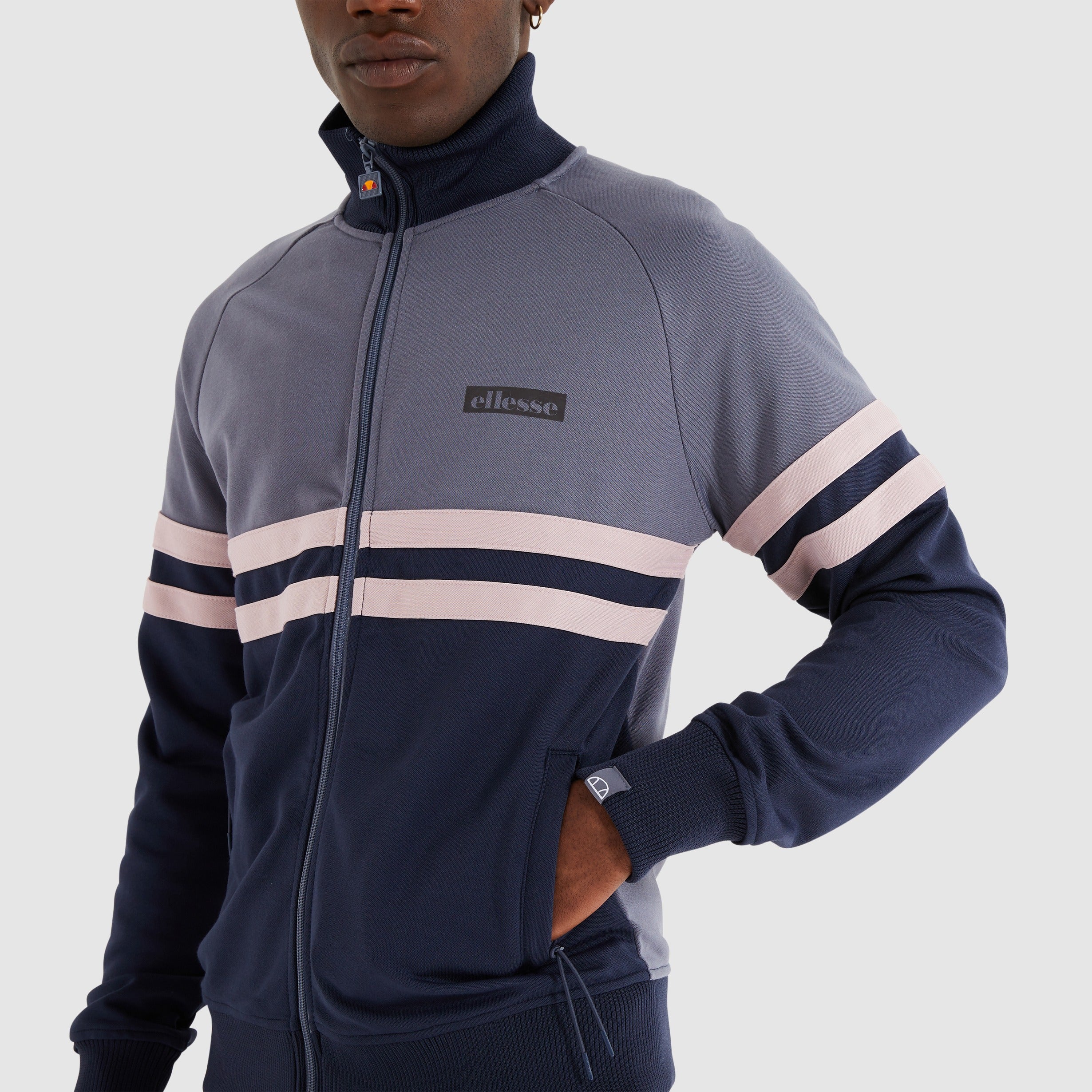 Men's Settimana Track Top Navy | ellesse UK