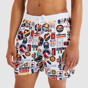 Men's Roulle Swim Shorts White - XS