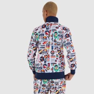 Men's Badged Track Top White