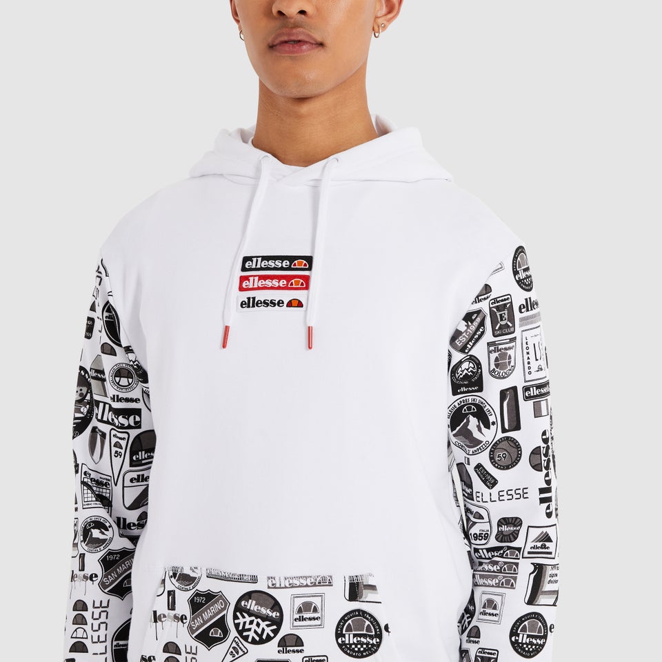 Kapuzenpullover Endol Weiß für Herren