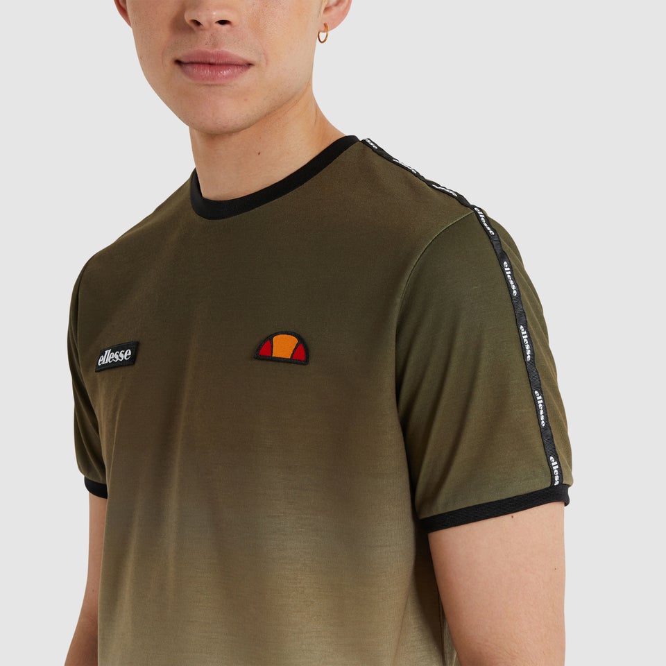T-Shirt Fedora Fade Khaki/Weiß für Herren